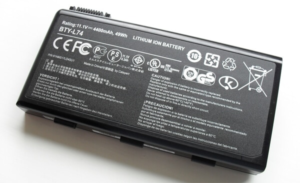 A Lithium Ion Battery