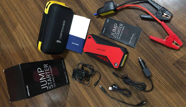 Unboxing The DBPOWER 800A Peak Portable Car Jump Starter